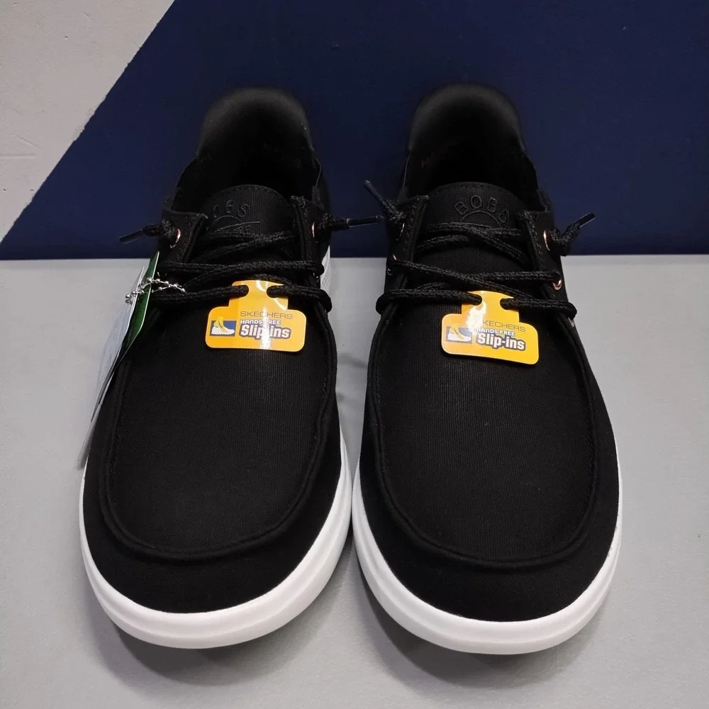 BOBS by Skechers Slip-ins Skip Cute Spot Twist Walking Shoes Womens 10 Black
